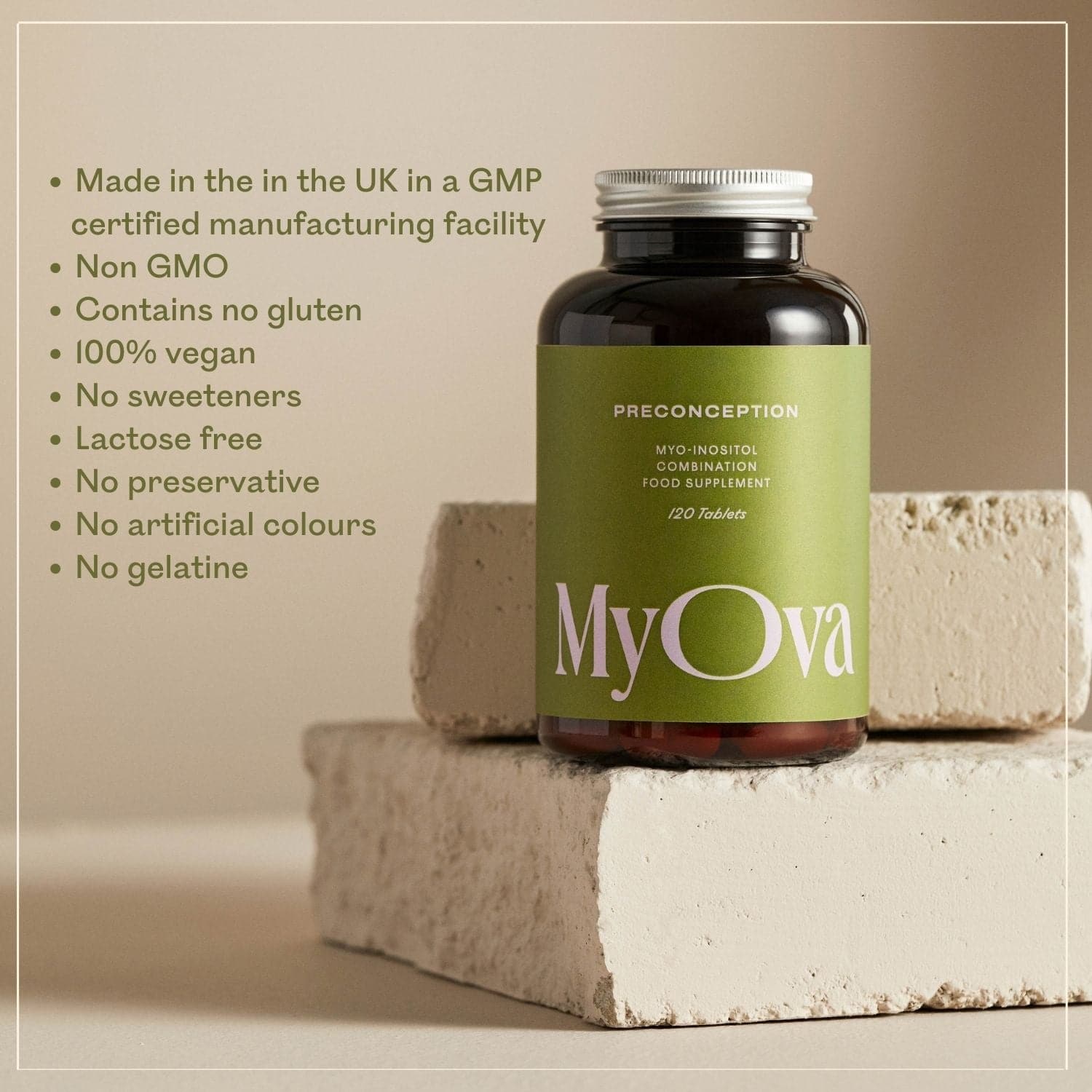 MyOva Preconception Fertility Product - Made In the UK