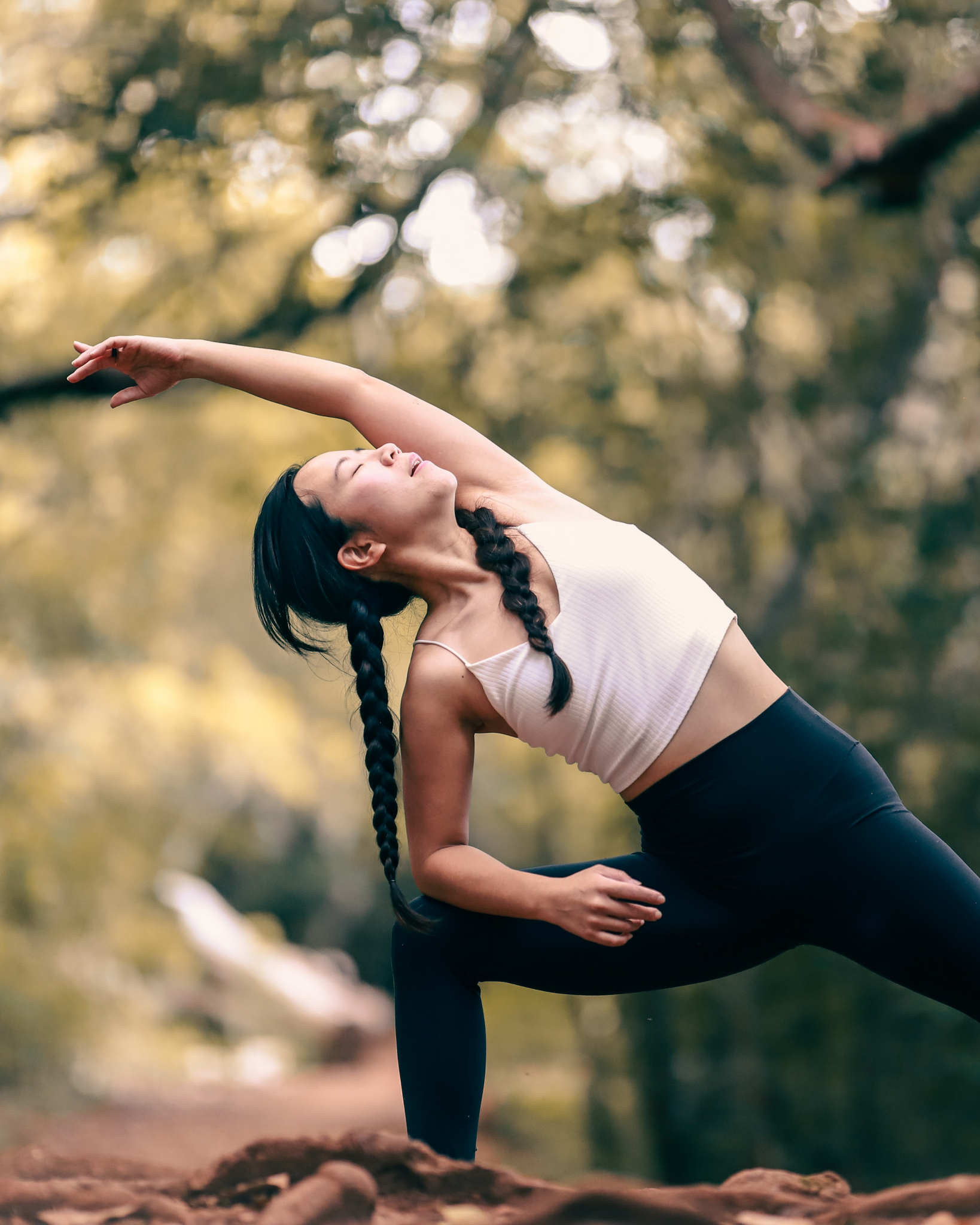 Yoga for PCOS - woman doing yoga pose